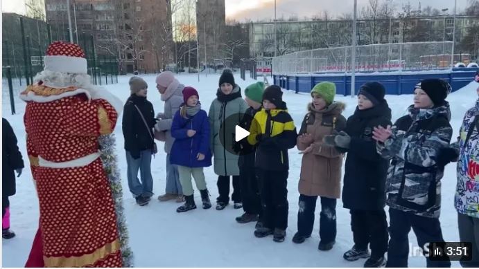 Сегодня для ребят 5Г класса состоялся новогодний квест..