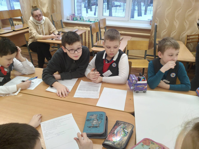 Проектная задача в параллели третьих классов.